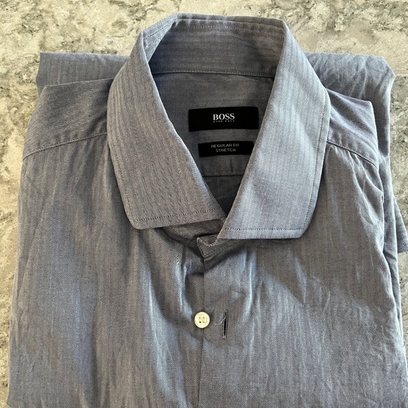 Hugo Boss Long Sleeved Dress Shirt - Picture 1 of 2
